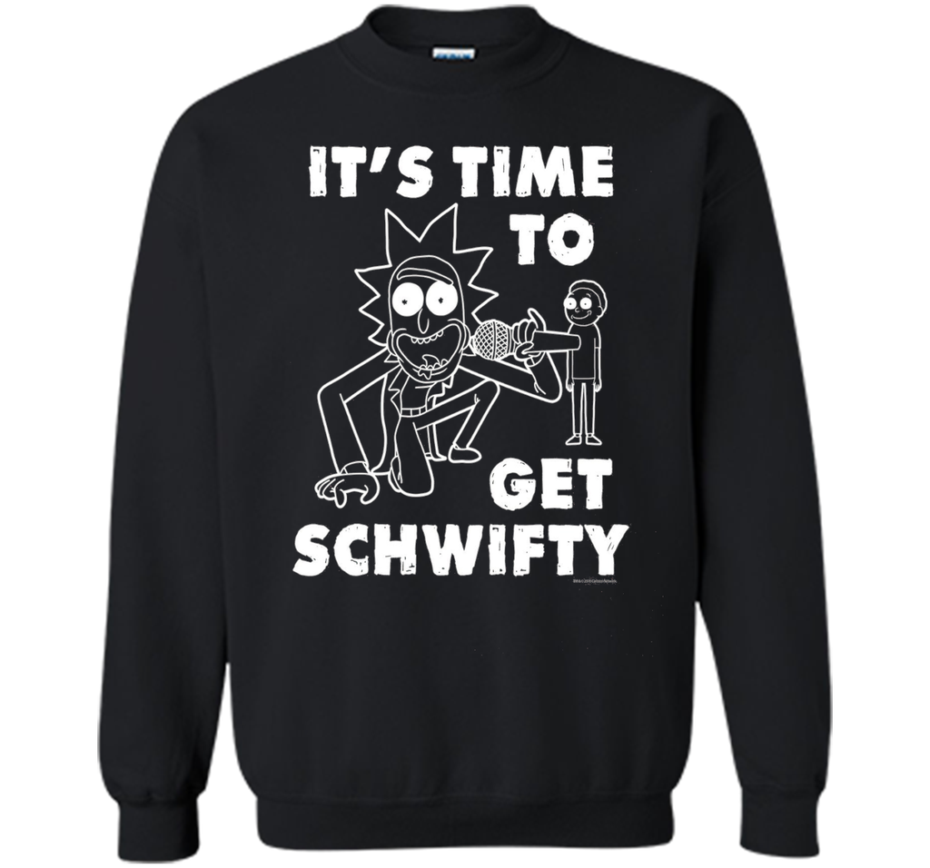 Rick & Morty It's Time To Get Schwifty 1 Color White
