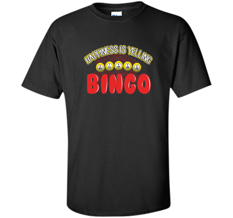 Yelling Bingo Shirt for Players Funny Game Shirt