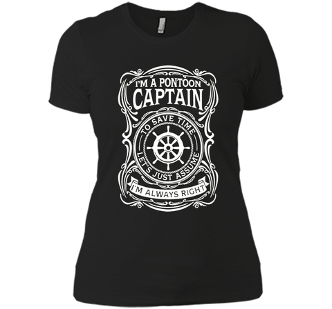 I am a Pontoon Captain T Shirt