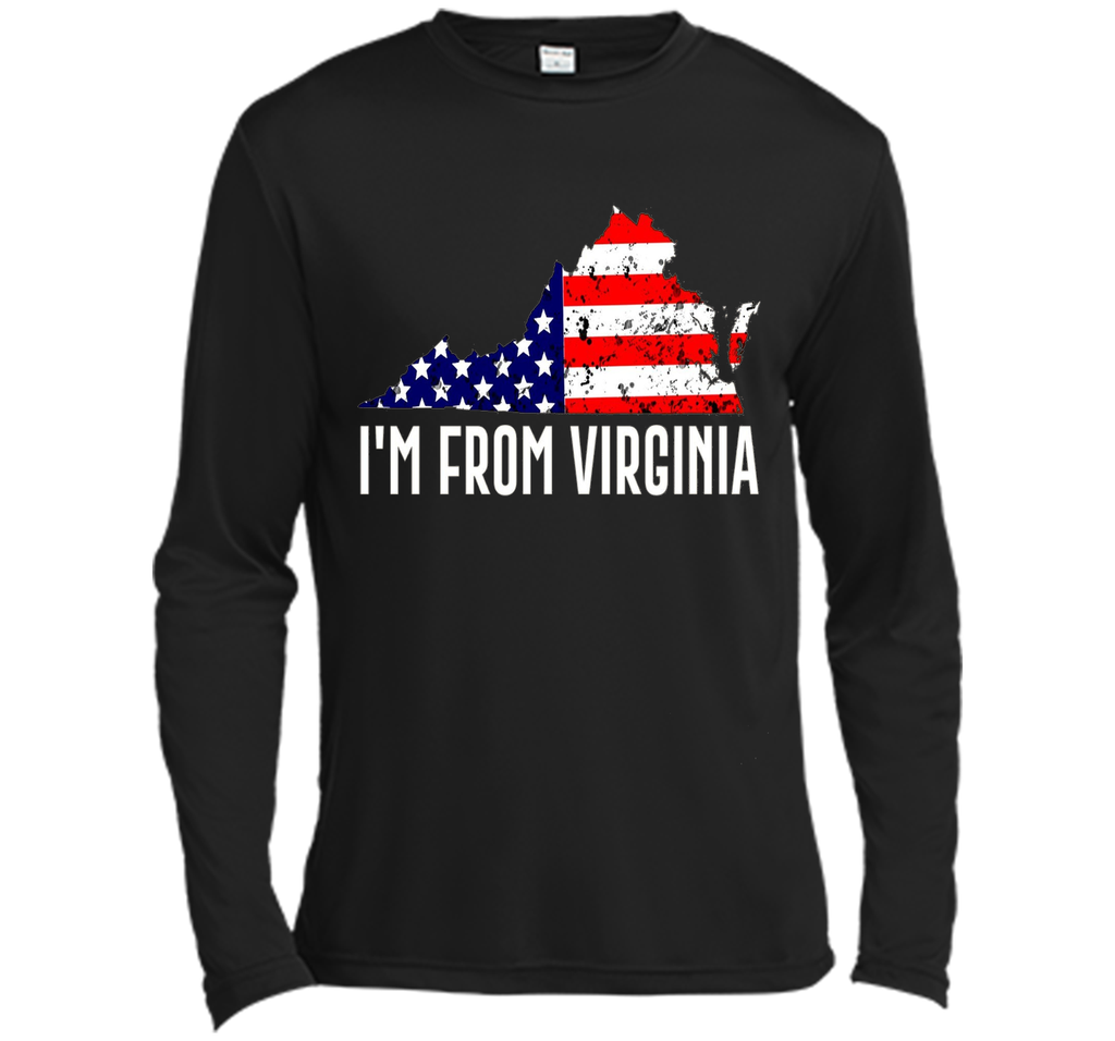 Proud of Virginia USA flag Independence day Tee