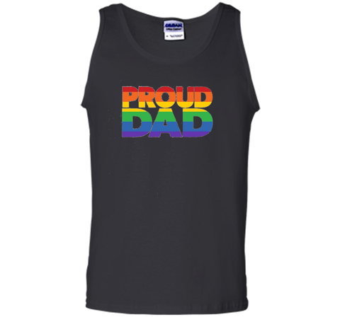Gay Pride Shirt Proud Dad LGBT parent t-shirt Father's Day