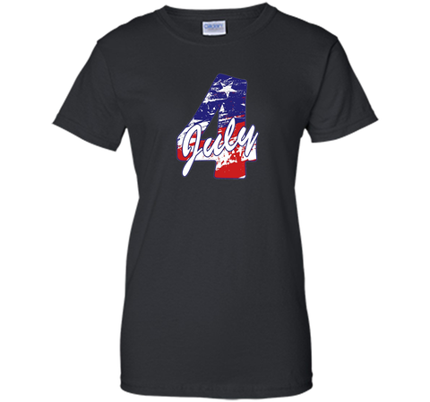 4th of July American Flag Independence Day T-Shirt