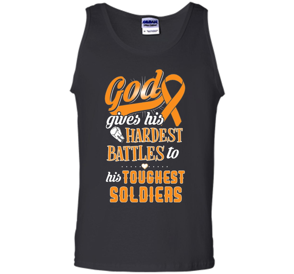 God Gives His Hardest Battles To His Toughest Soldiers Shirt