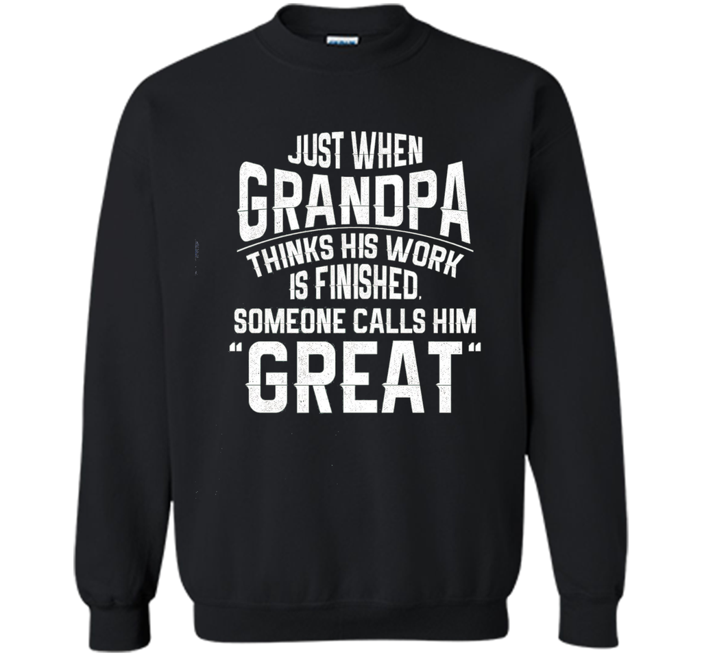 Men's Great Grandpa Family T Shirt