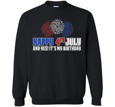 Happy 4th July T-Shirt It's My Birthday