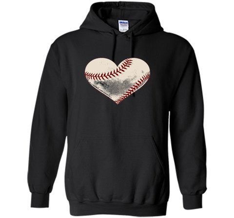 Baseball Heart, Cute Mom Love Premium T Shirt