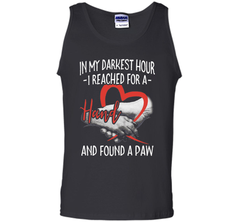 I Reached For A Hand Found A Paw T-Shirt
