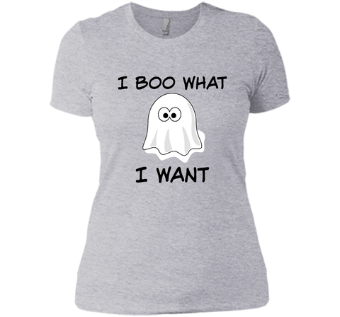 Funny Halloween T Shirt, ghost pun, I BOO What I want shirt