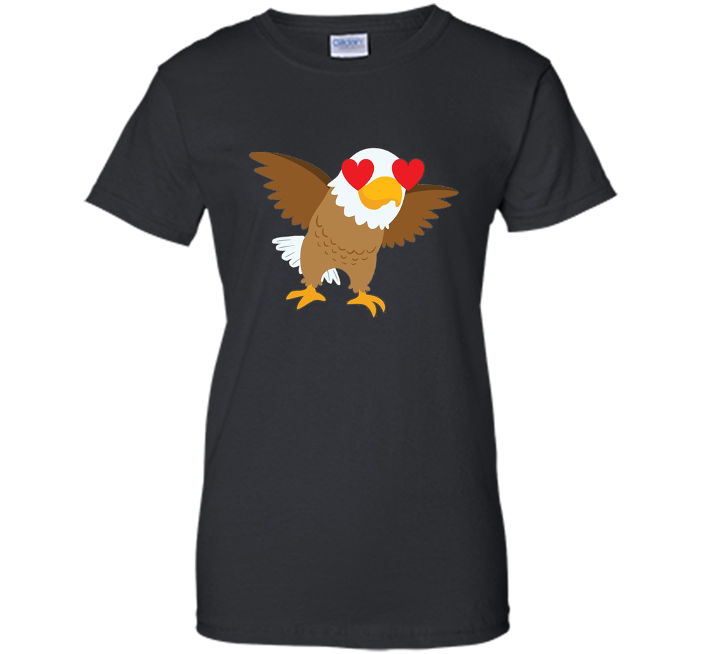 Eagle Emoji Heart Eye Shirt T-Shirt Tee