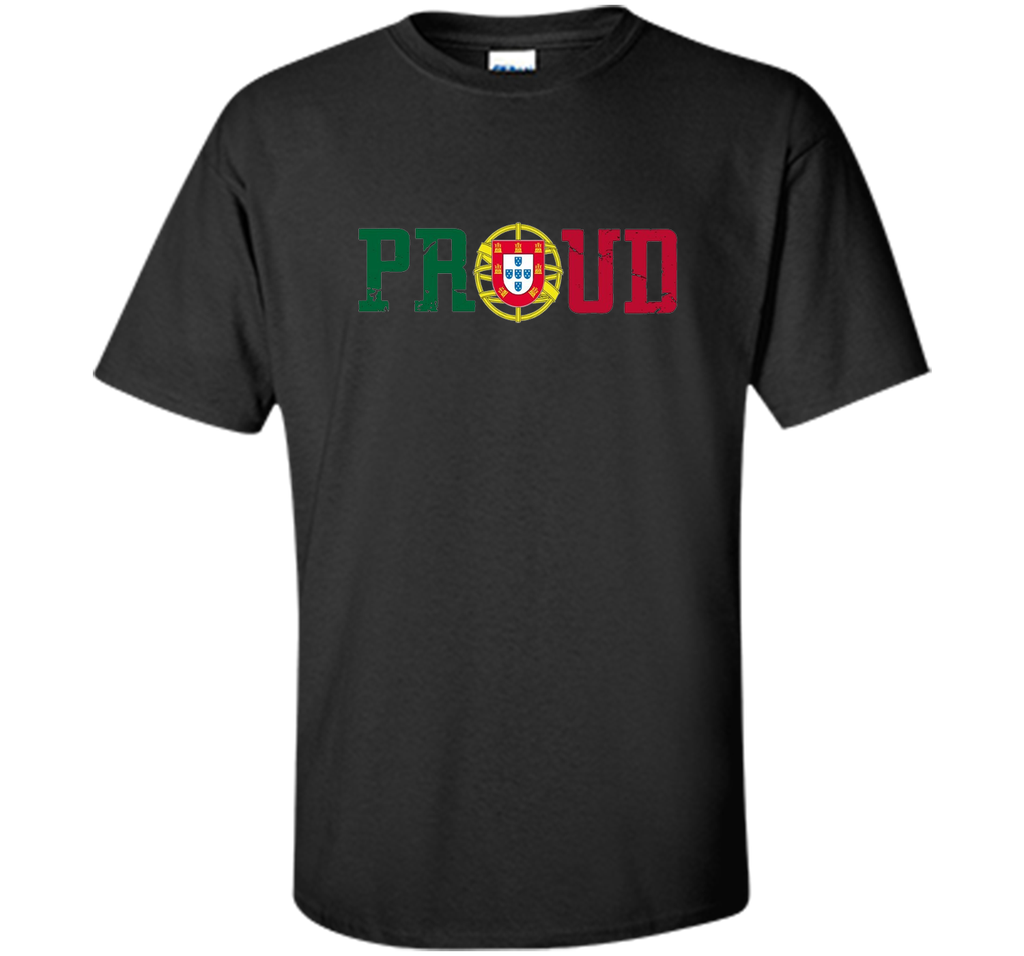 PORTUGAL PROUD Portuguese Pride Shirt | Portugal Flag Shirt