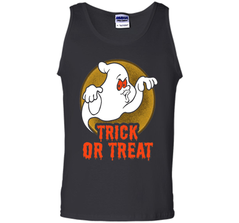 Funny Halloween Trick-or-Treat T-Shirt Ghost Tee cool shirt