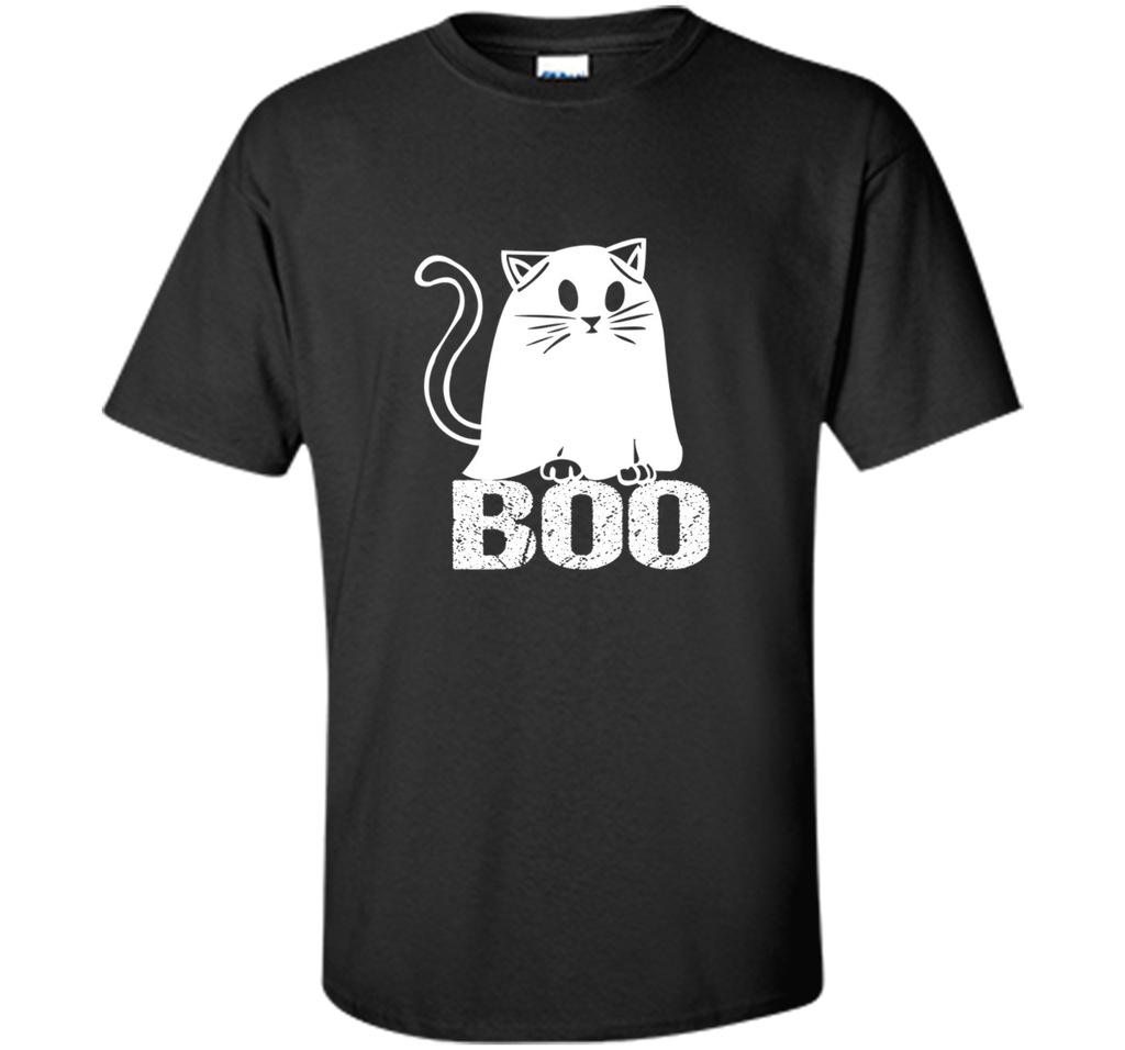 Cat Ghost Halloween Funny Tshirt t-shirt