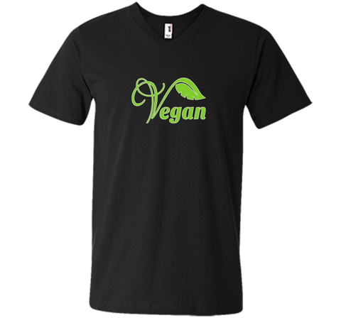 Vegan Leaf T-Shirt for Men, Women and Kids