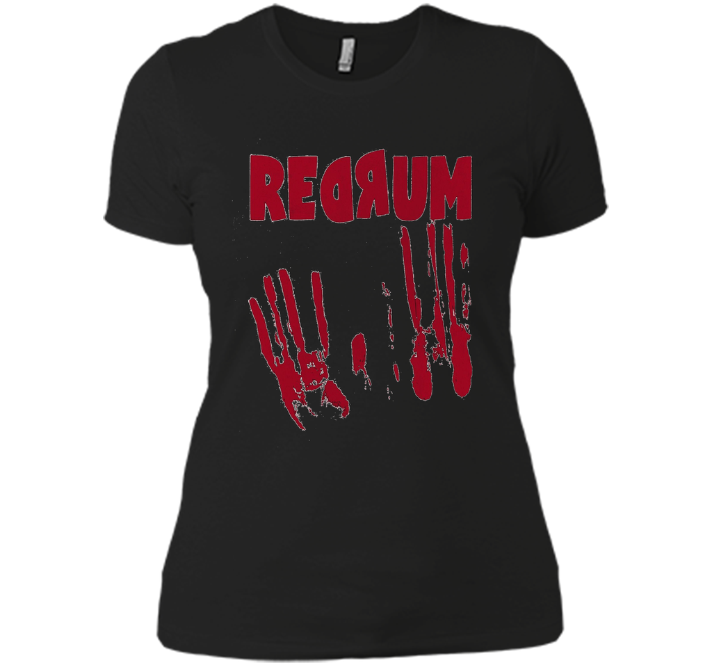 Redrum Vintage Slasher Scary Monster Ghost Demon T-Shirt cool shirt