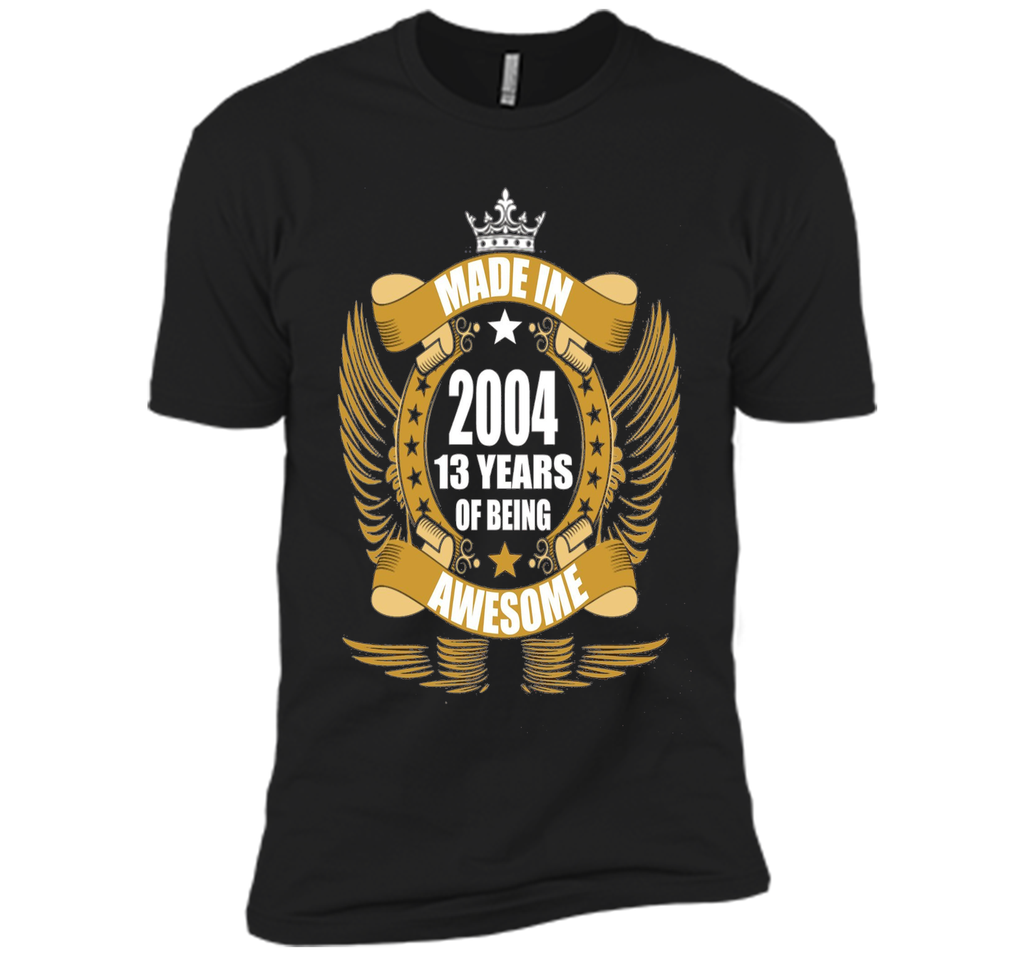 13th birthday Gift Idea 13 Year Old Boy Girl Shirt 2004