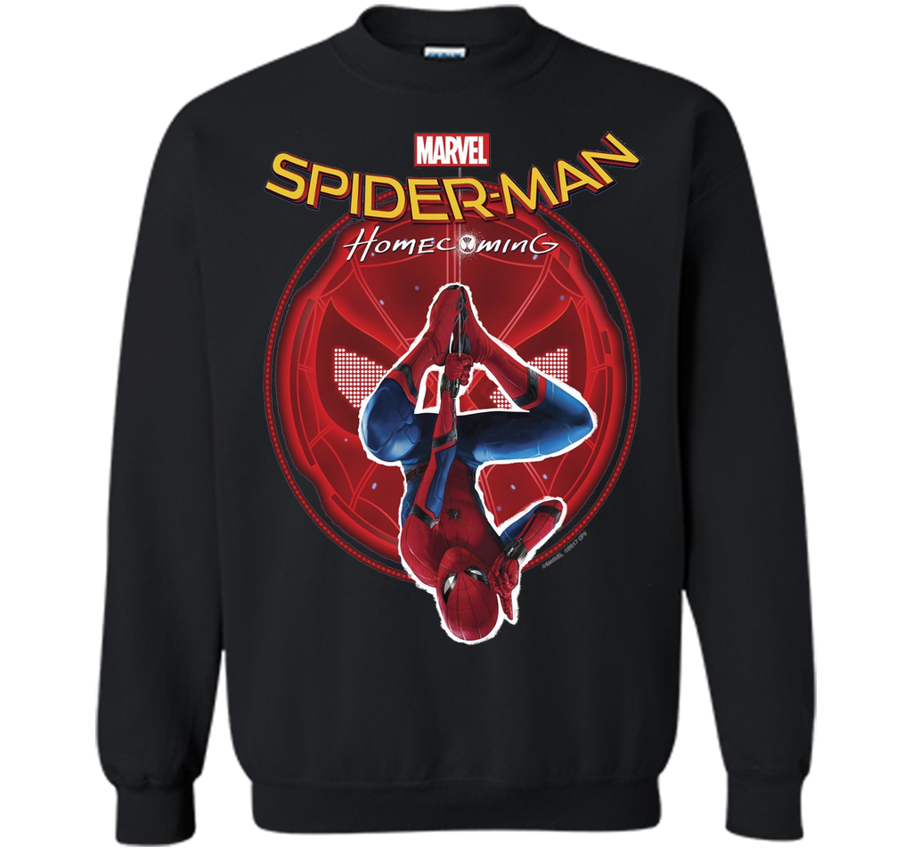Marvel Spider-Man Homecoming Hanging Upside Down T-Shirt