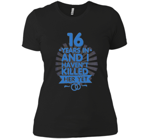 16 Years of Marriage Shirt 16th Anniversary Gift for Husband