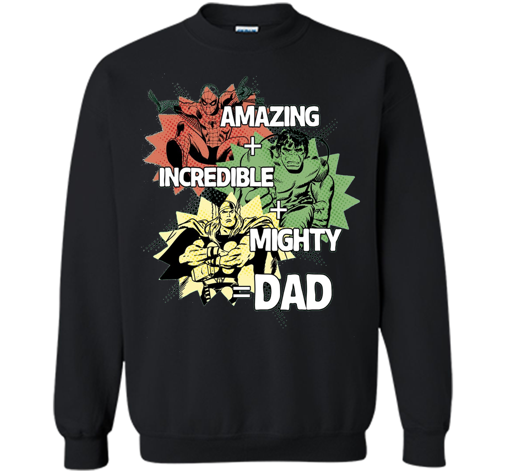 Marvel Avengers Father's Day Dad Qualities Graphic T-Shirt