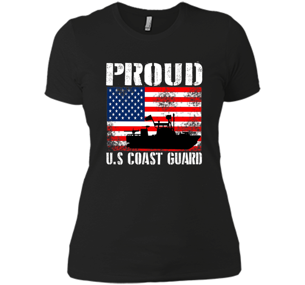 Mens Proud U.S. Coast Guard Special t-shirt cool shirt