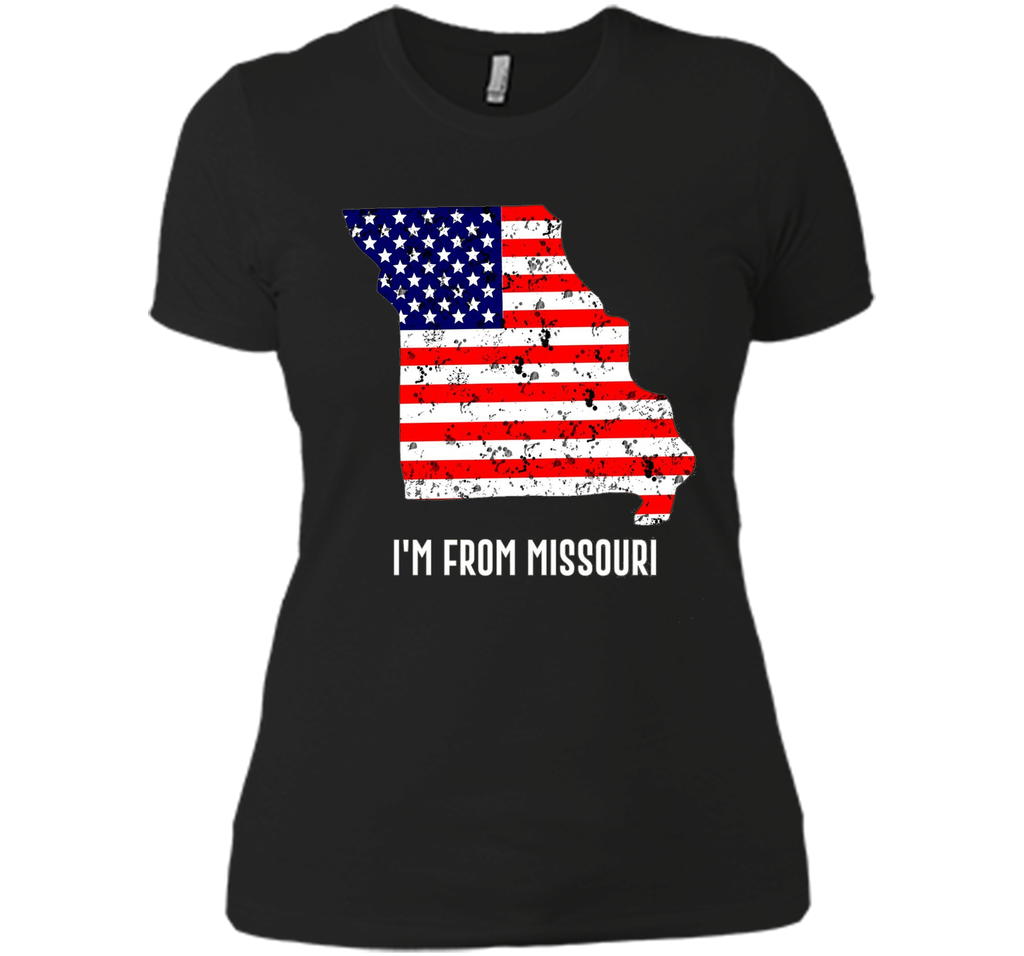 Proud of Missouri-US flag Independence day Tshirt