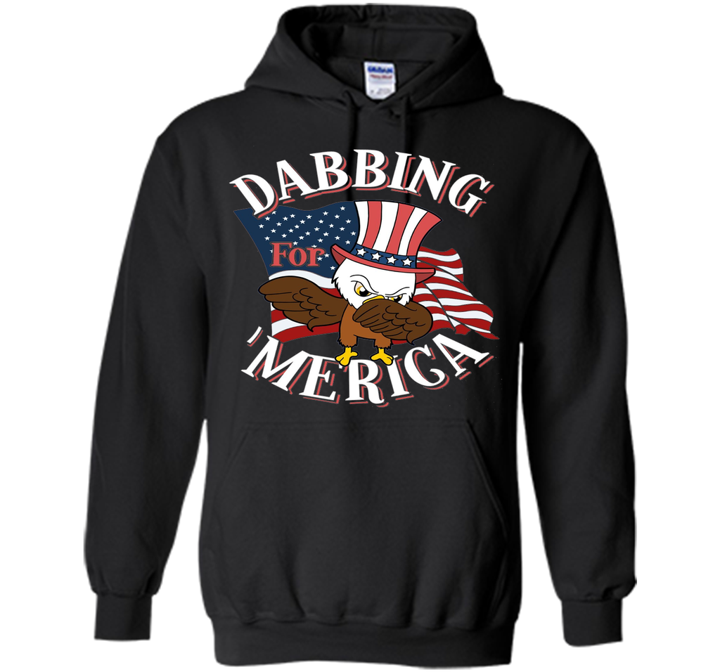 Dabbing Eagle for Merica T-Shirt Independence