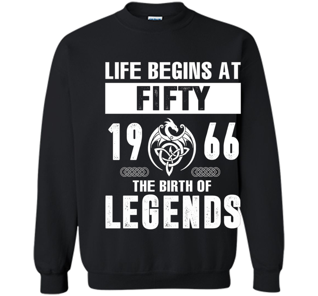 Life Begins At Fifty 1966 The Birth Of Legends T-Shirt