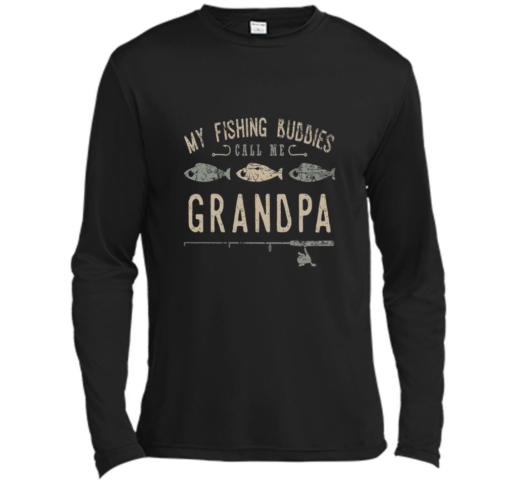 My Fishing Buddies Call Me Grandpa Shirt, Cute Father's Day