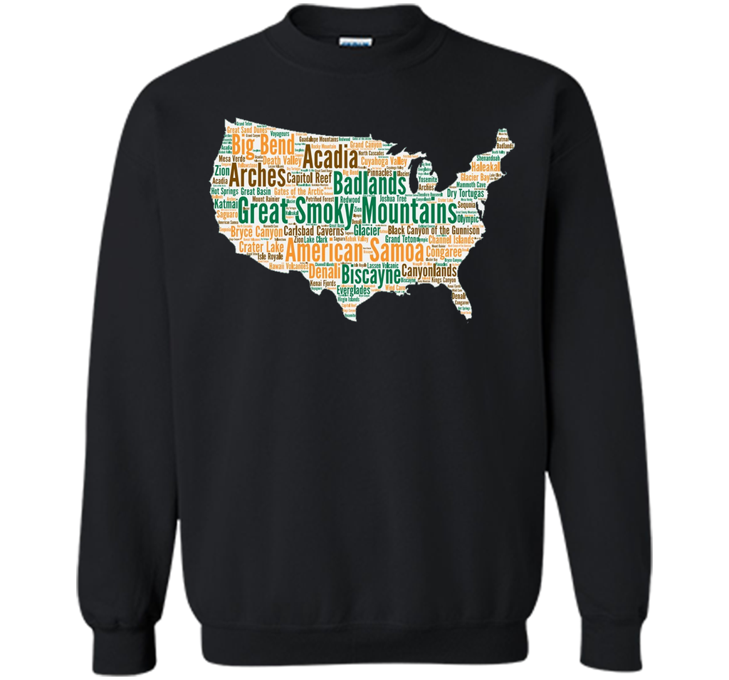 National Parks T Shirt, US National Parks T Shirt