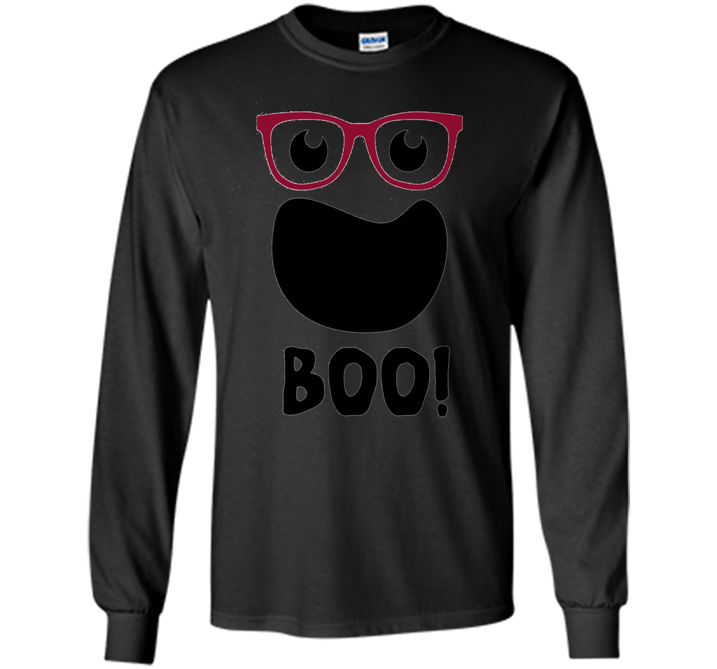 Halloween Ghost with Hipster Glasses Shirt t-shirt