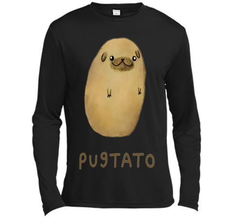 Funny Cute Dog Pug Potato T-Shirt