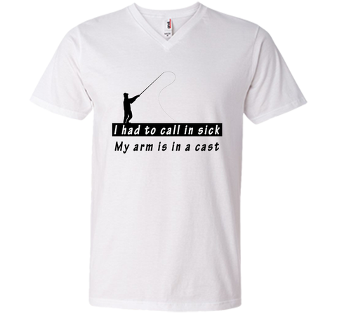 I had to call in sick my arm is in a cast - Funny TShirt