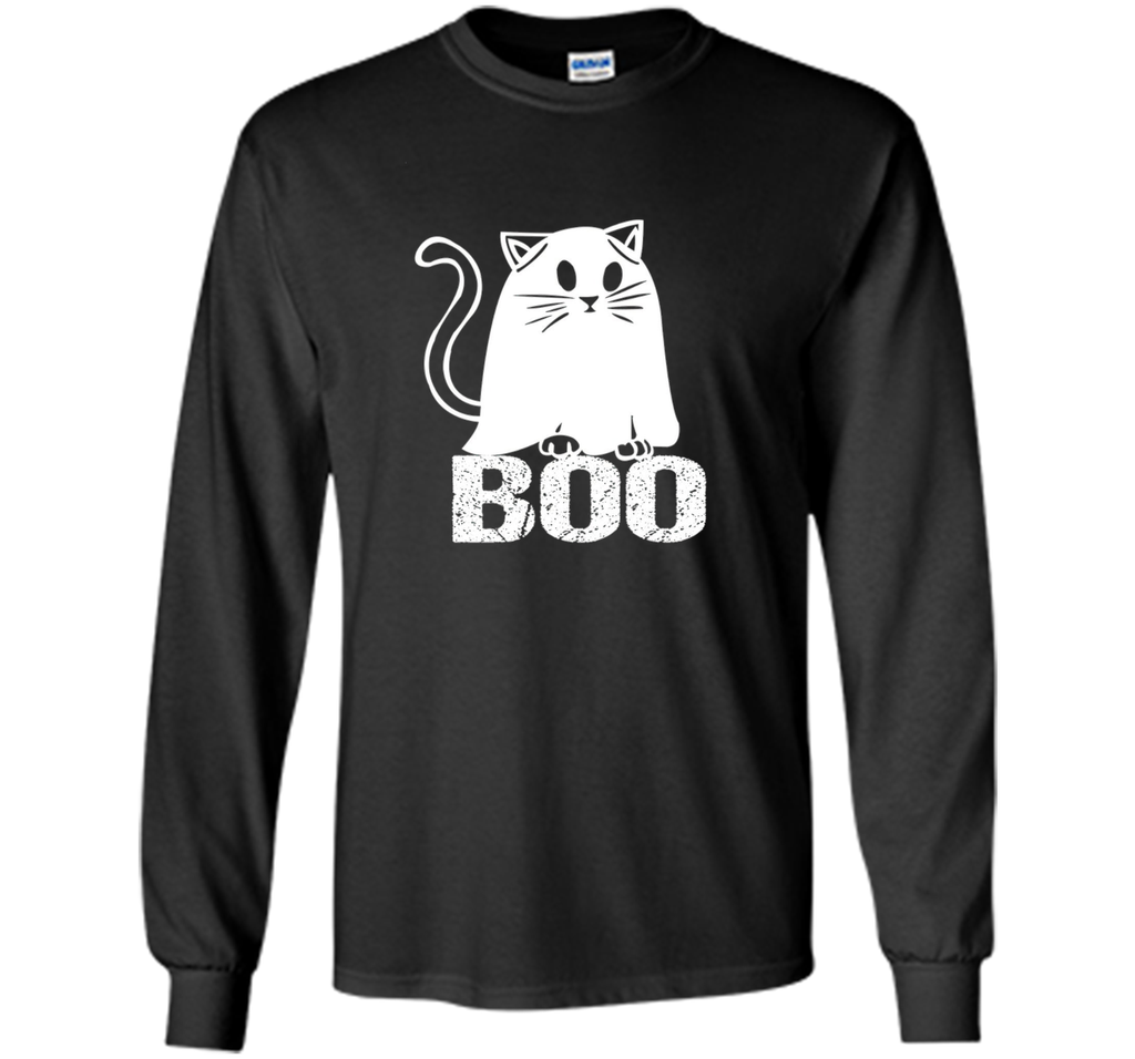 Cat Ghost Halloween Funny Tshirt t-shirt