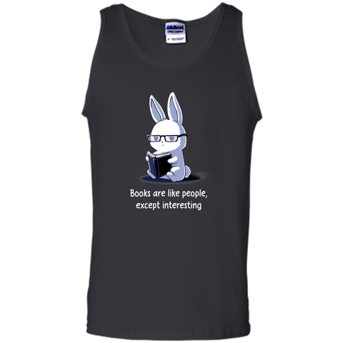 Books are like people, except interesting-rabbit-lovely animal