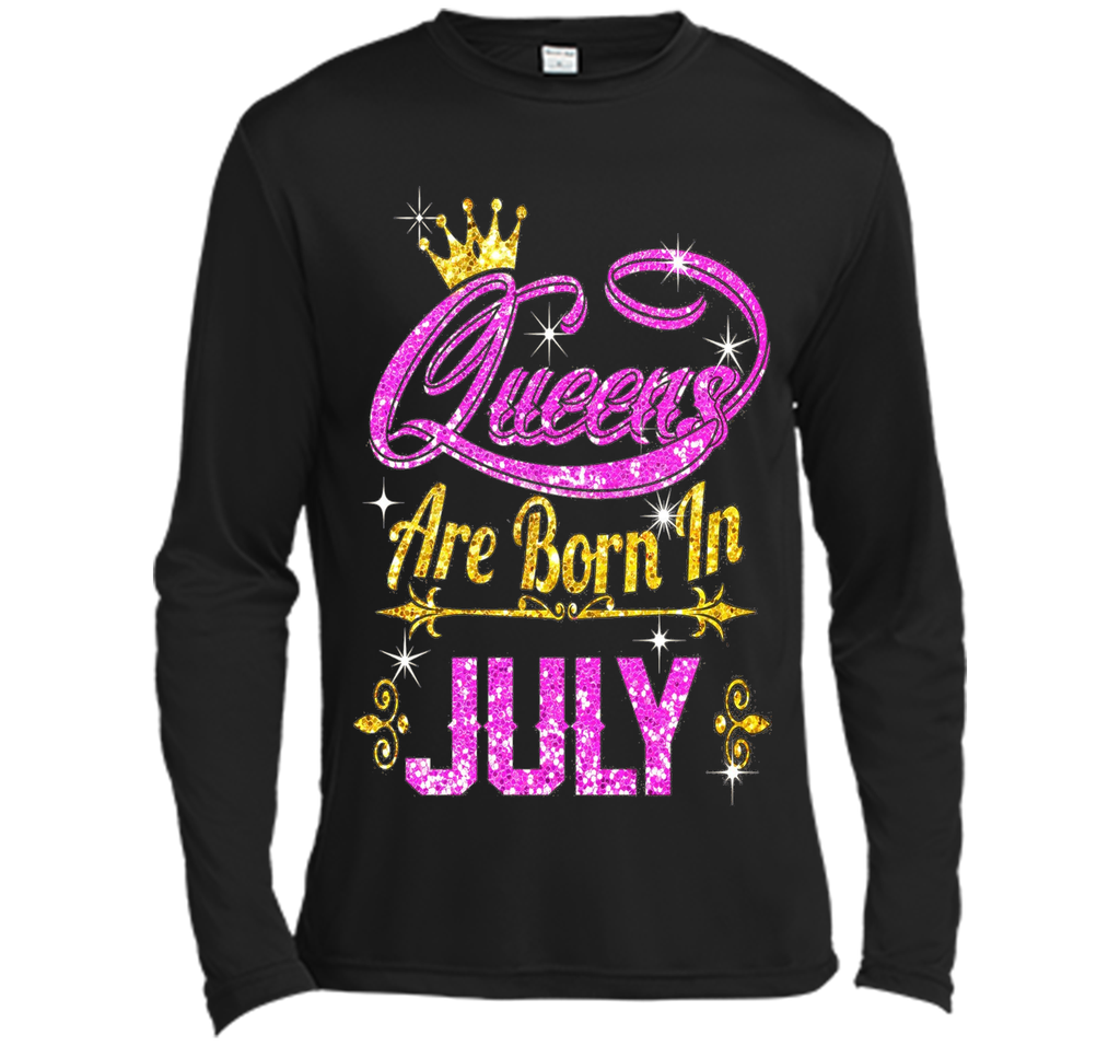 Queens Are Born In July Tshirt birthday gifts
