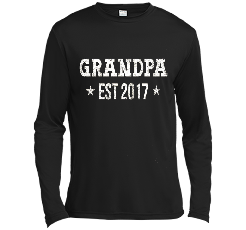New First Time Grandpa Shirt Funny Dad Fathers Day Gift
