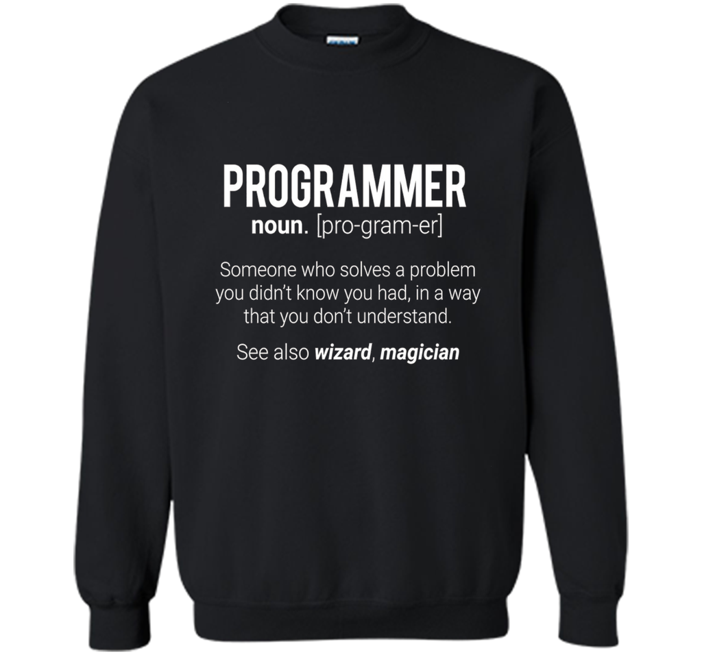 Funny Programmer Meaning T-Shirt - Programmer Noun Defintion