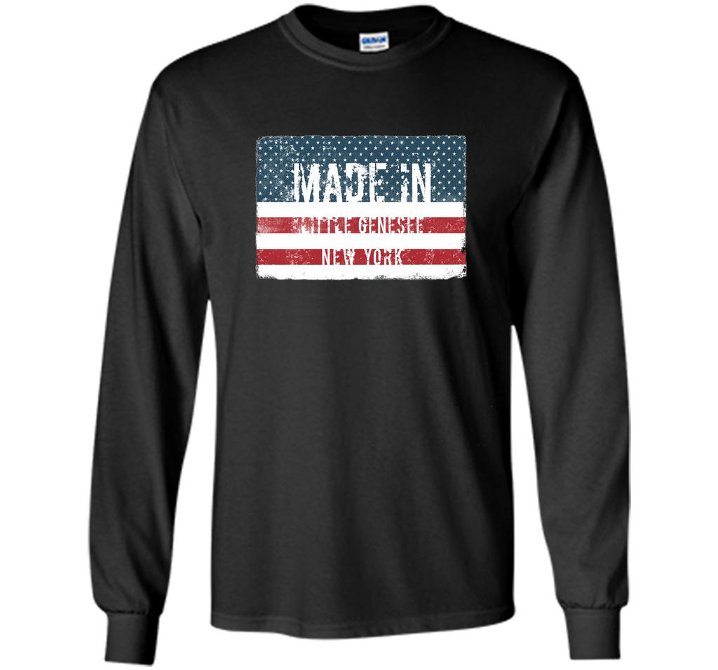 Made in Little Genesee, New York T-shirt