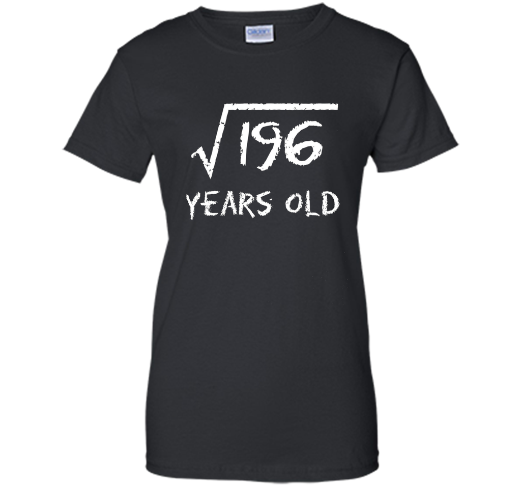 Square Root of 196: 14th Birthday 14 Years Old T-Shirt