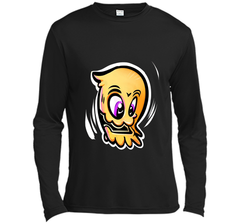 Funny Ghost Cartoon Skull Design Tee Gift Ghosts Fun T-Shirt cool shirt