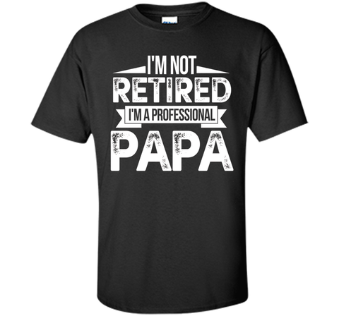 I'm Not Retired I'm A Professional Papa Fathers Day T-Shirt