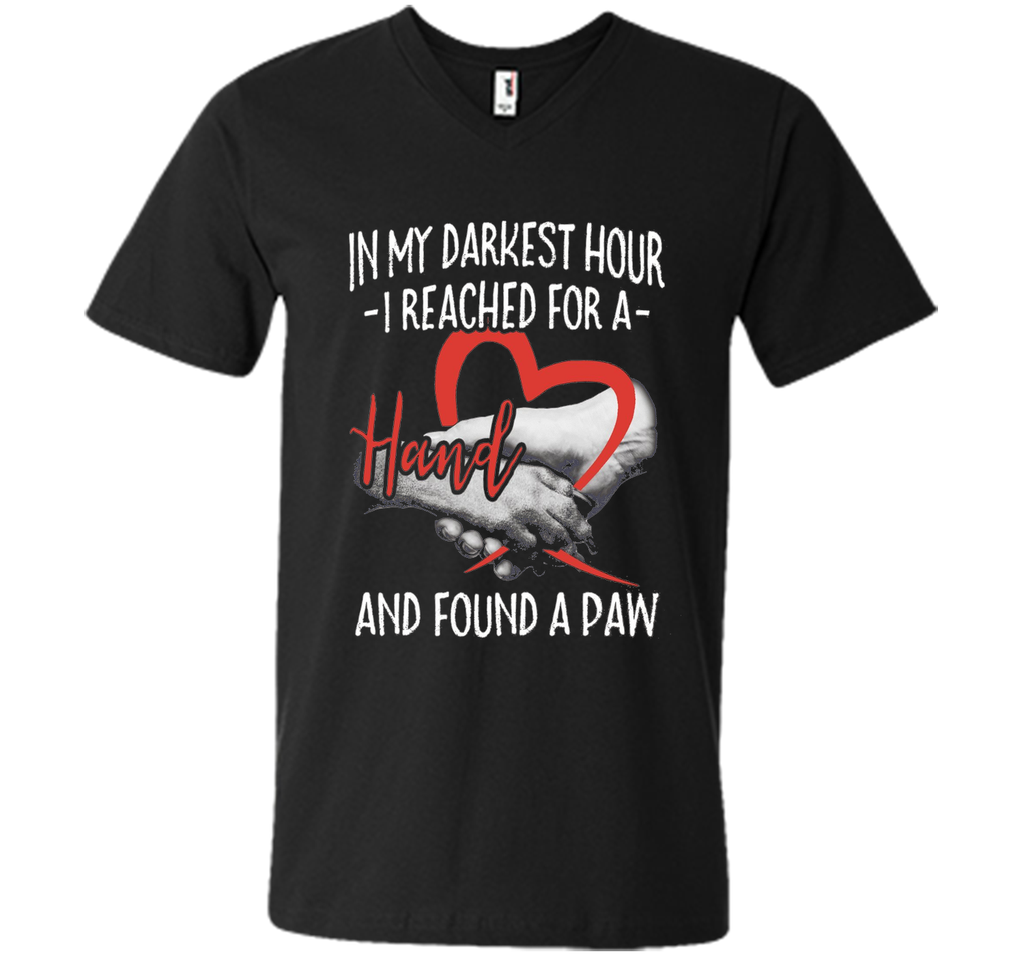 I Reached For A Hand Found A Paw T-Shirt