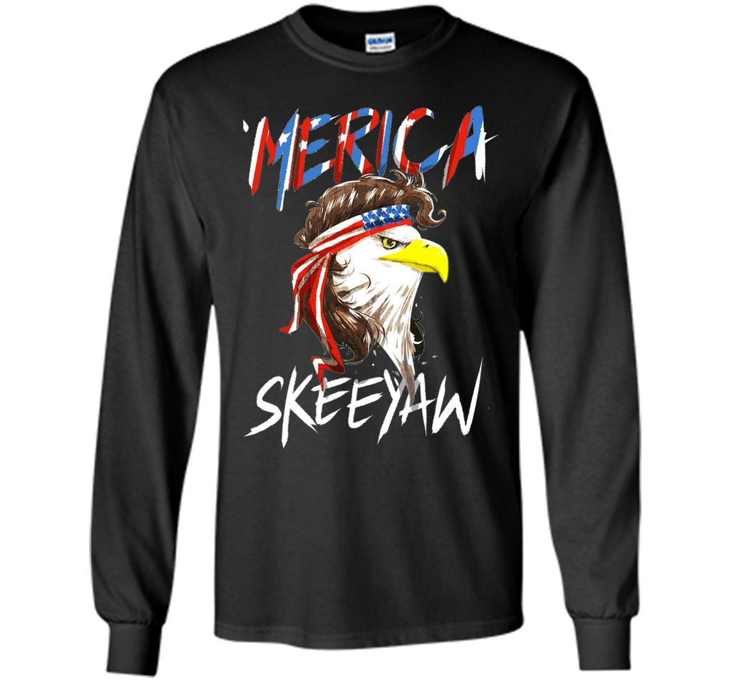Eagle Mullet Merica American USA 4th of July Freedom T-shirt