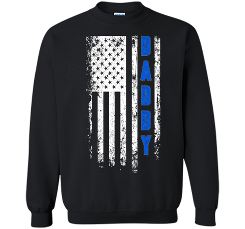 Father's Day t-Shirt - America Daddy Flag Blue