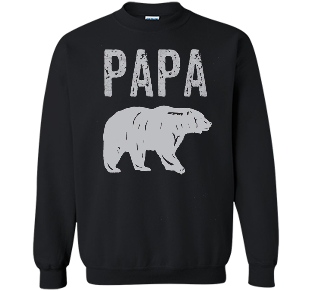 Mens Vintage Effect Papa Bear T-Shirt