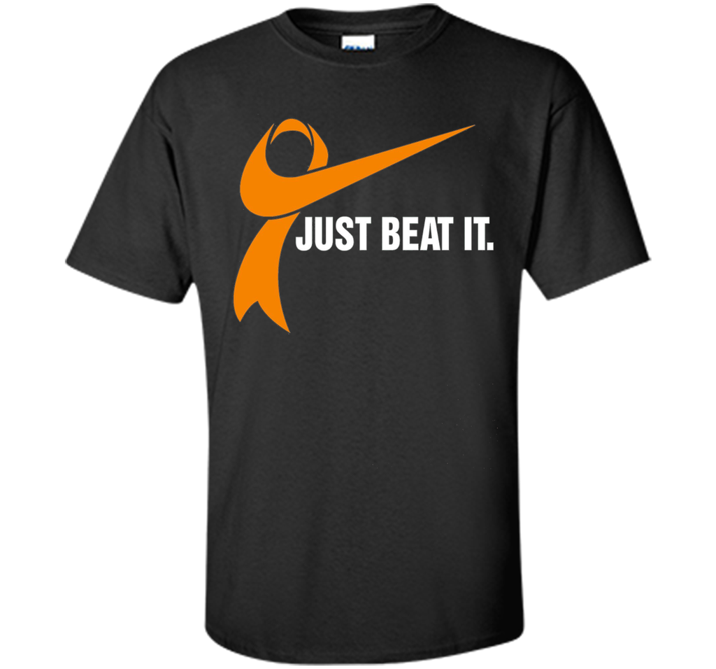 Just Beat It Orange Awareness Ribbon Shirt