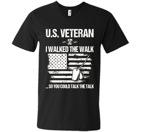 I Walked The Walk - U.s. Veteran T Shirt