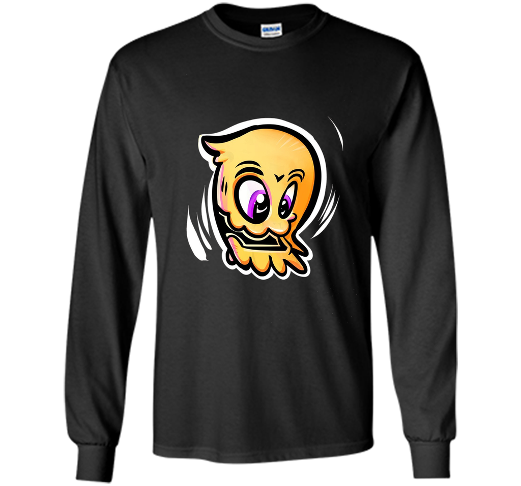 Funny Ghost Cartoon Skull Design Tee Gift Ghosts Fun T-Shirt cool shirt