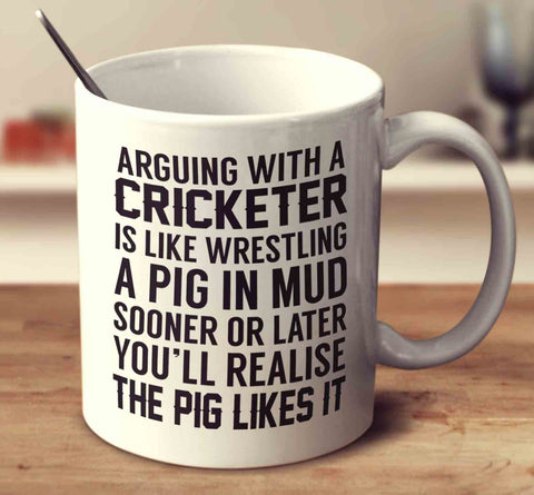 Arguing With A Cricketer