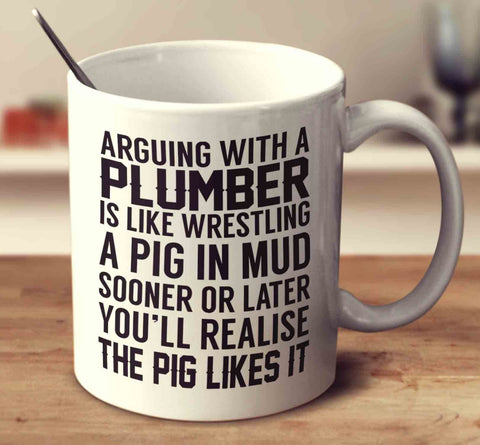 Arguing With A Plumber