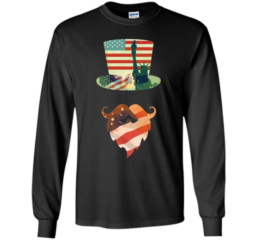Funny Dabbing Shirt Patriotic Sam United States Of America